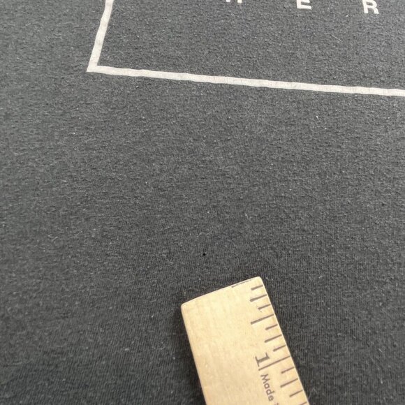 The North Face Men’s Large Black Slim Fit Shirt USA Flag Logo legacy starts here - Picture 6 of 10